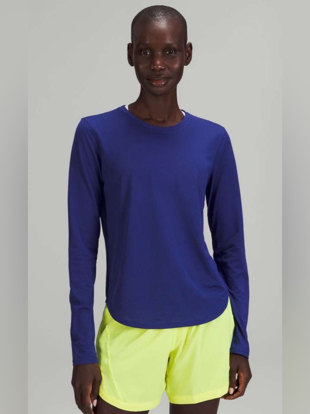 Lululemon High Neck Running and Training Long Sleeve Shirt EUC